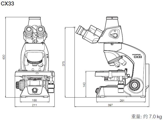 奧林巴斯顯微鏡CX33裝配圖解      一起好好的認識它
